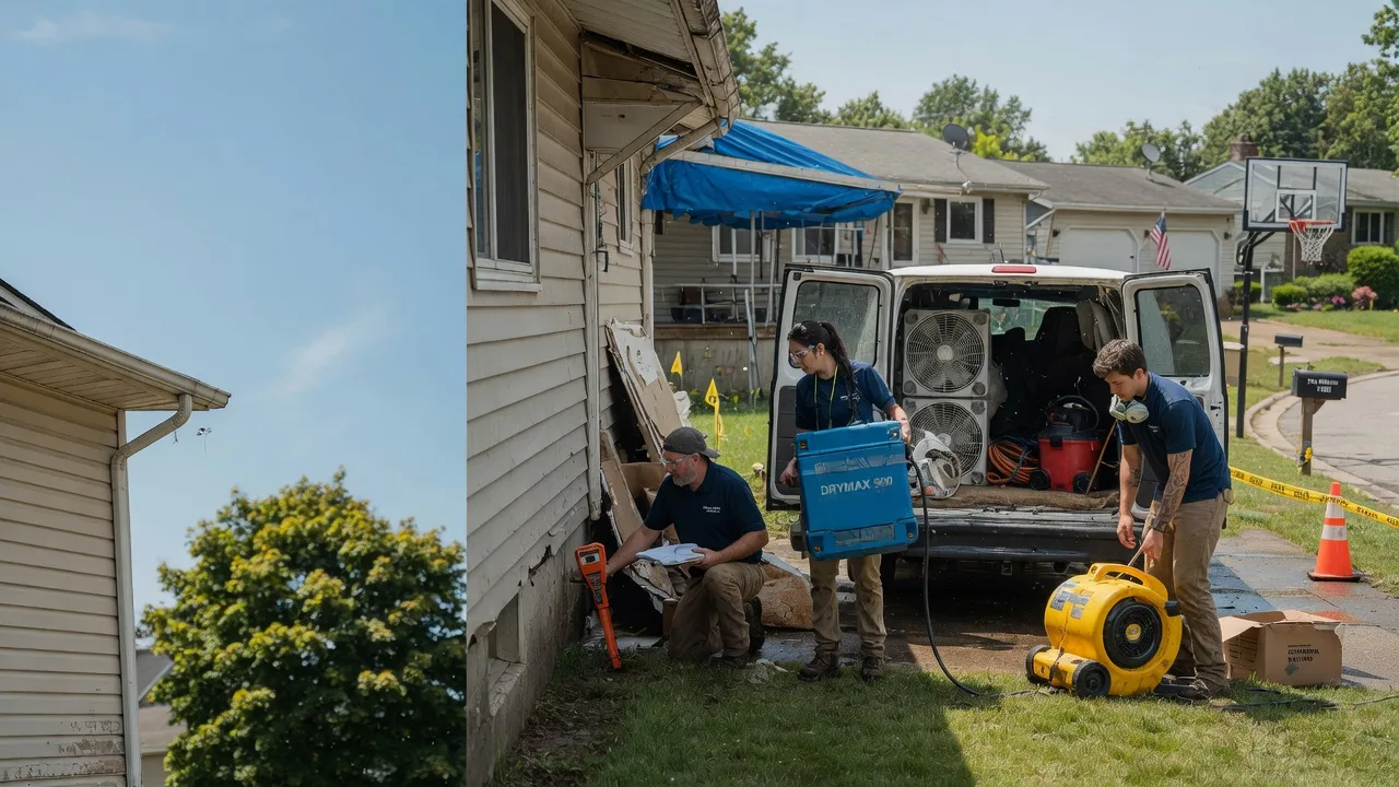 Ceiling Leak Cleanup in Charlestown, MD near me