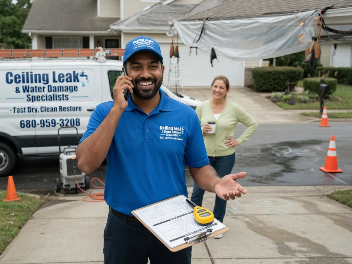 Ceiling Leak Cleanup Charlestown, MD FAQs